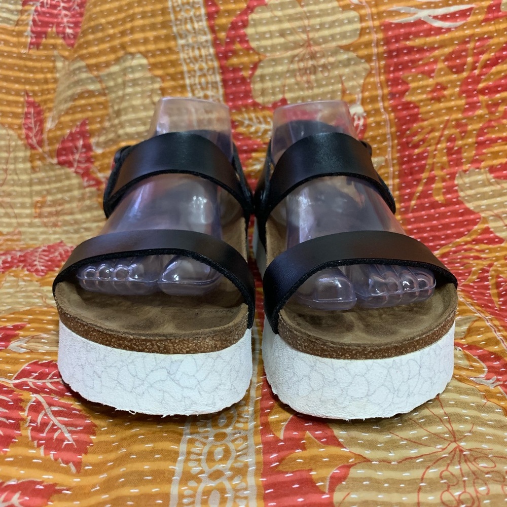 Birkenstock PAPILLIO Leather Slingback Platform - Picture 2 of 8